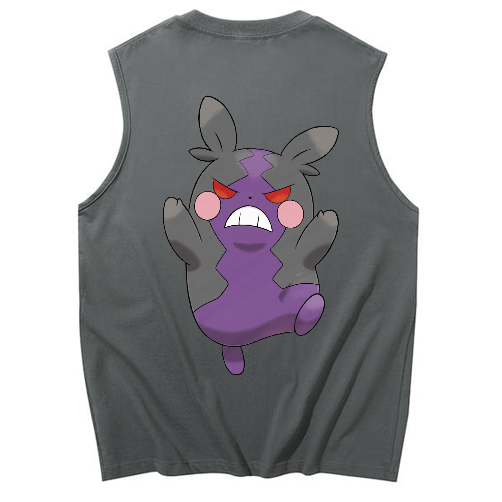 （画像用） ポケットモンスター Pokémon コットン100％タンクトップ（背面プリント）